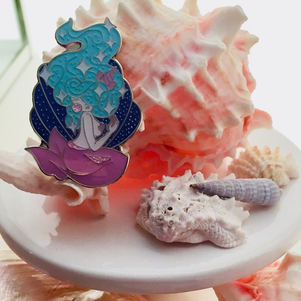 🧜‍♀️ Mermaid Enamel Pin Flair 🧜‍♀️